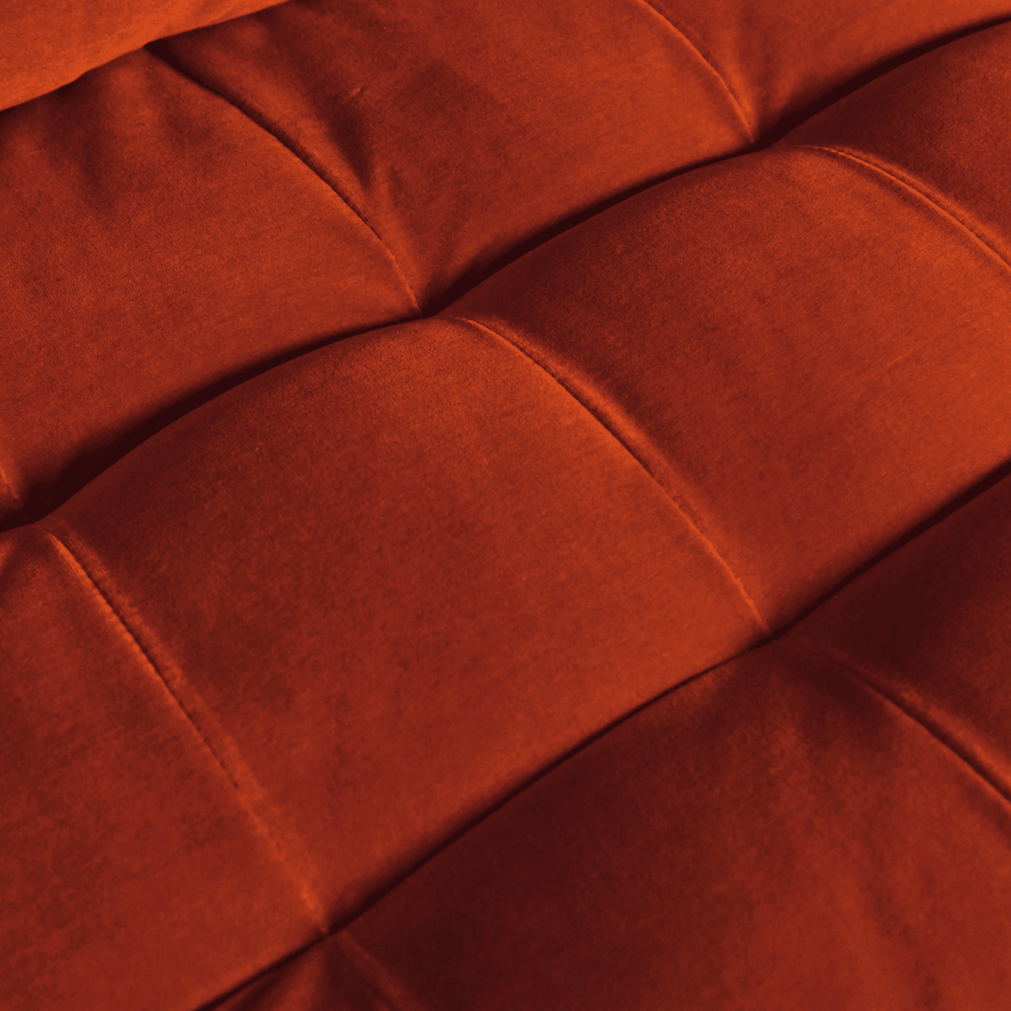 Burnt Orange Cotton Velvet Swatch - Flown the Coop