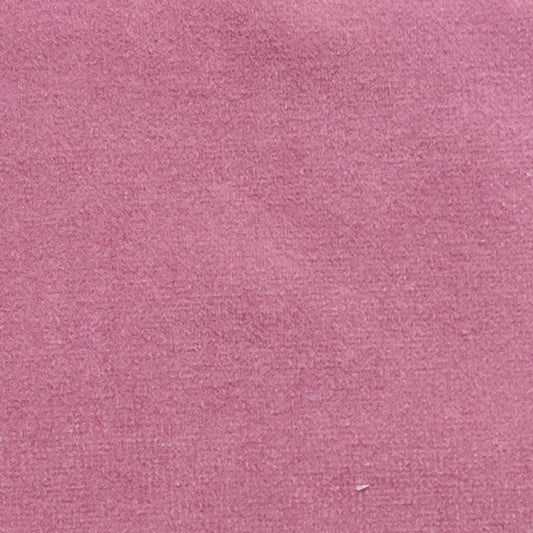 Rose Pink Cotton Velvet Swatch - Flown the Coop